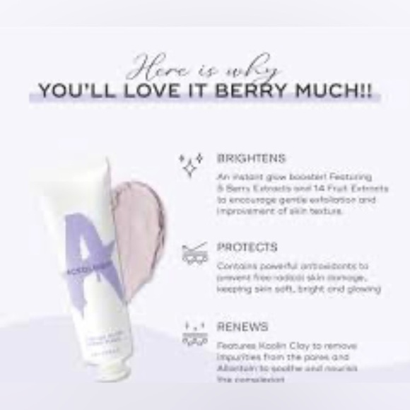 Aceology Here We Glow Berry Mask - Picture 5 of 8